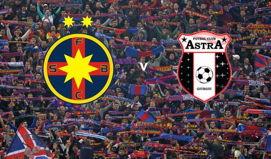 PROGRAM LIGA 1: Când se joacă derby-ul Steaua – Astra