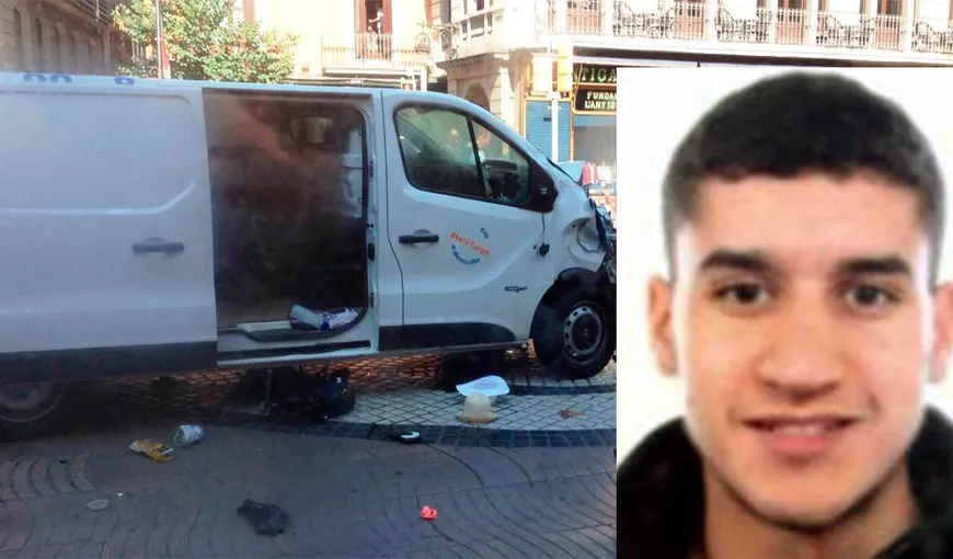 Atentatul din Barcelona: Şoferul camionetei care a intrat în mulţime a fost identificat