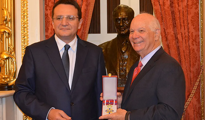Ambasadorul George Maior a discutat cu senatorul american Ben Cardin despre ridicarea vizelor pentru români