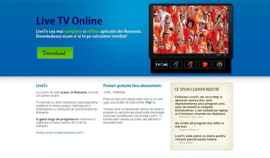 Poliţia a închis un site care pirata posturi TV. Prejudiciu de peste 320.000 de euro VIDEO