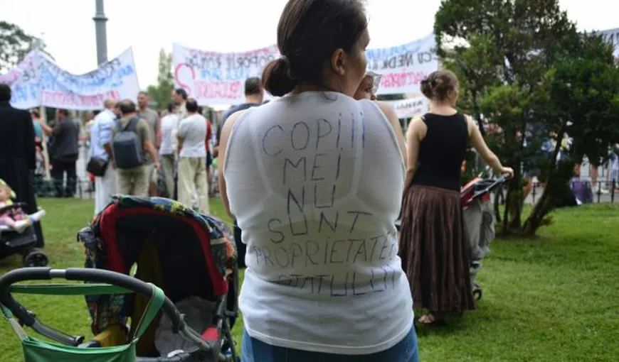 Peste 50 de persoane au protestat împotriva vaccinării obligatorii, la Cluj