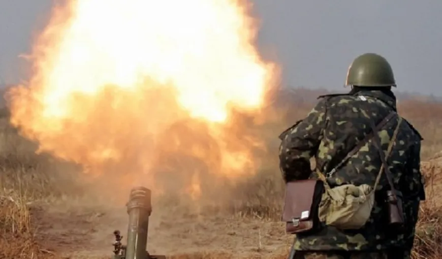 Ucraina a început bombardamentele în regiunea Doneţk. Peste 5.000 oameni au rămas fără curent electric