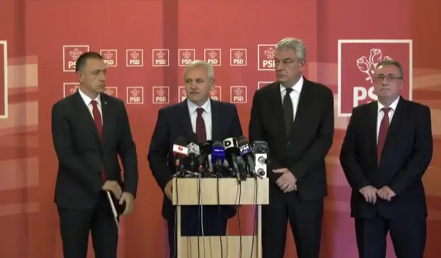 Dragnea: L-am sunat aseară pe preşedintele Iohannis să-i spunem propunerile pentru ministerele Apărării şi Economiei