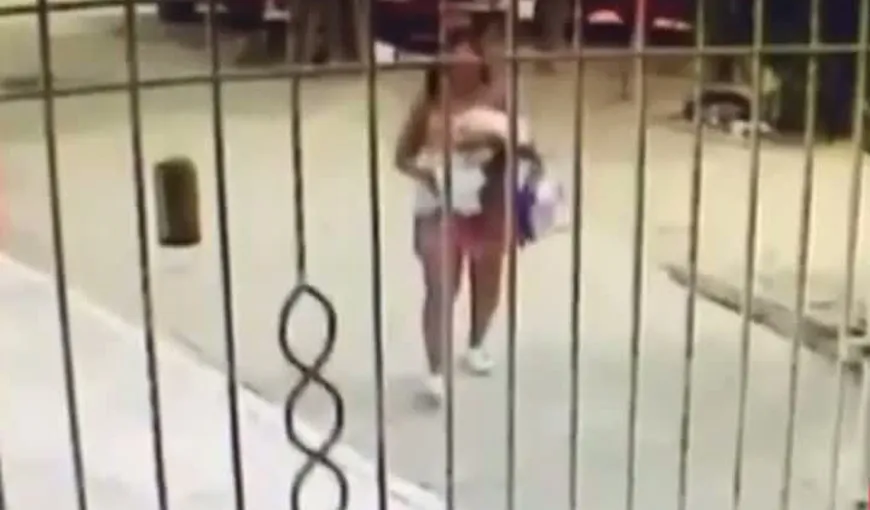 Femeie filmată în timp ce fură un bebeluş din maternitate VIDEO