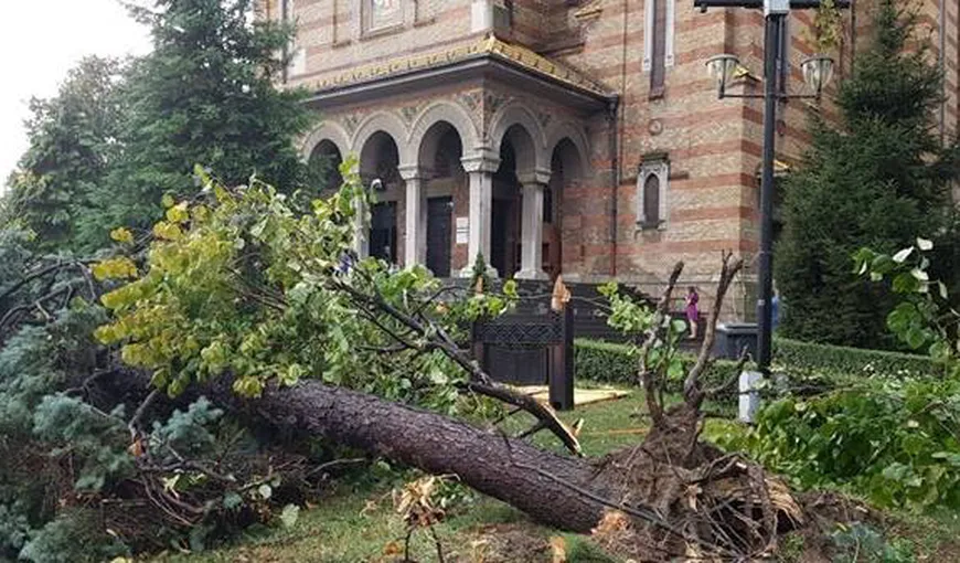 13 unităţi de învăţământ din Timiş rămân închise miercuri, fiind afectate de furtuna de duminică