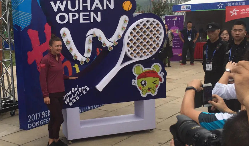 Simona Halep joacă direct în turul doi la Wuhan. Traseu dificil pentru româncă până în finală