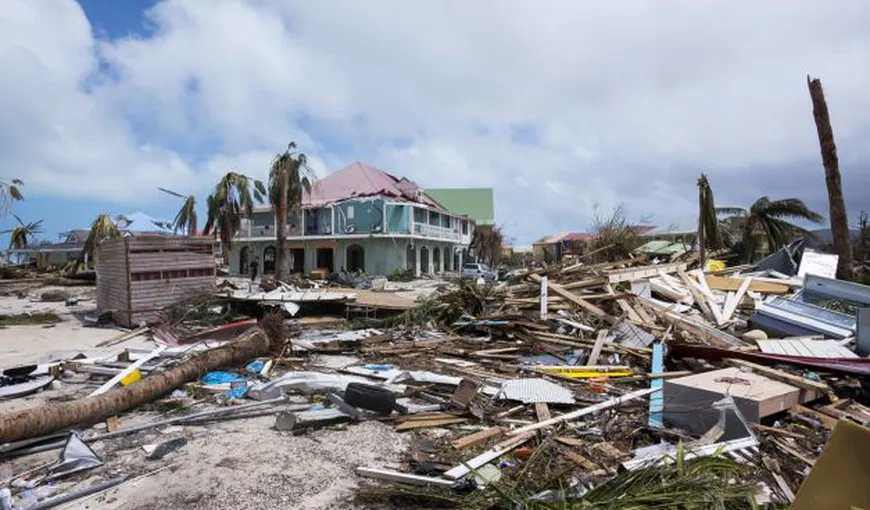 Regele Olandei, în vizită pe insula Saint-Martin, devastată de uraganul Irma