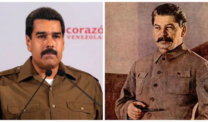 Preşedintele Venezuelei spune că se aseamănă foarte mult cu dictatorul sovietic Stalin