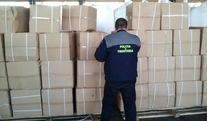 Mărfuri contrafăcute, în valoare de peste o jumătate de milion de lei, descoperite într-un container în Portul Constanţa