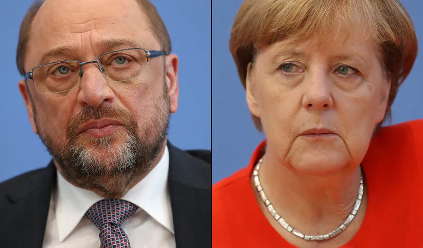 ALEGERI GERMANIA. Angela Merkel l-a învins pe Martin Schultz în singura dezbatere televizată