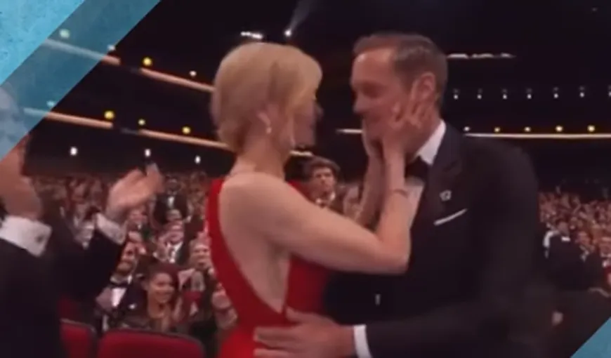 Premiile Emmy 2017. ŞOC la Hollywood. Nicole Kidman, sărut pasional cu un alt bărbat în faţa soţului său VIDEO