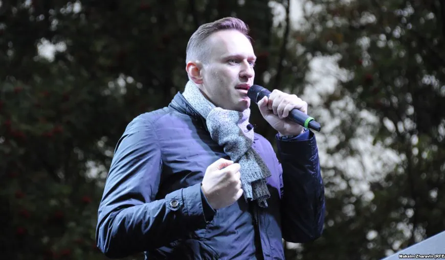 Alexei Navalnîi a fost arestat „ca-n filme” de către poliţişti