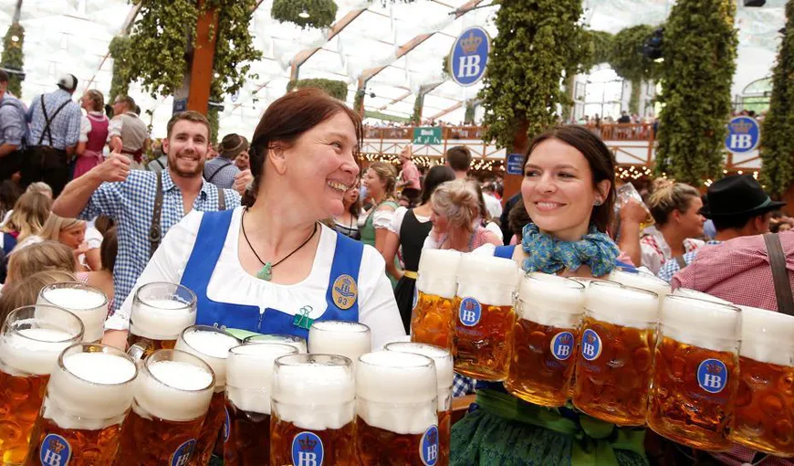 Oktoberfest 2017. La Munchen a început Festivalul Berii. Peste 600.000 de oameni au fost prezenţi în primul weekend