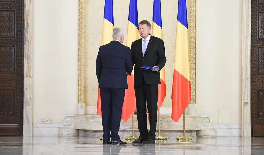 Iohannis a semnat decretul privind revocarea lui Adrian Ţuţuianu şi cel privind interimatul lui Marcel Ciolacu la MApN