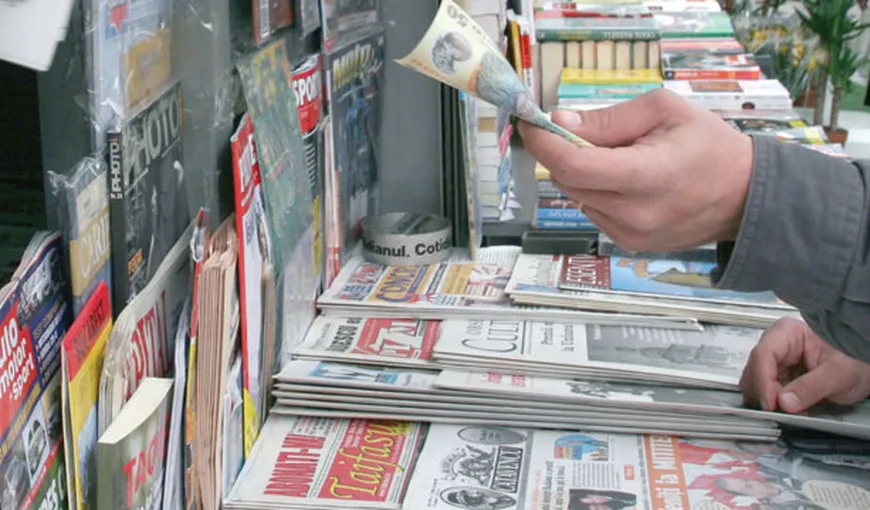 Difuzorii de presă din Bucureşti nu vor mai difuza, luni, ziare şi reviste în Capitală