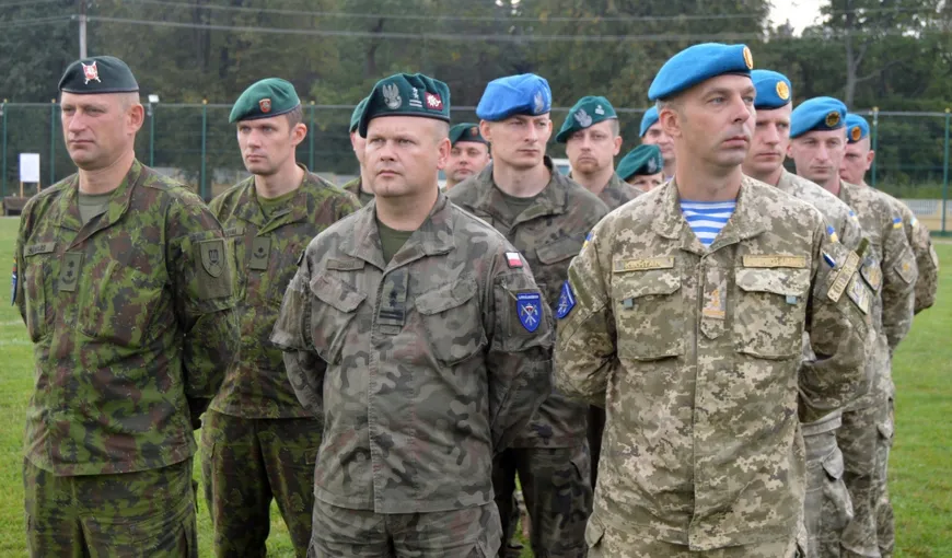 Manevrele militare „Rapid Trident” au început  în Ucraina, cu 15 ţări