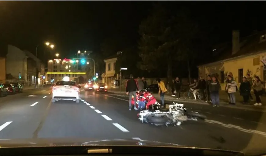 Accident grav în Braşov, motociclişti răniţi
