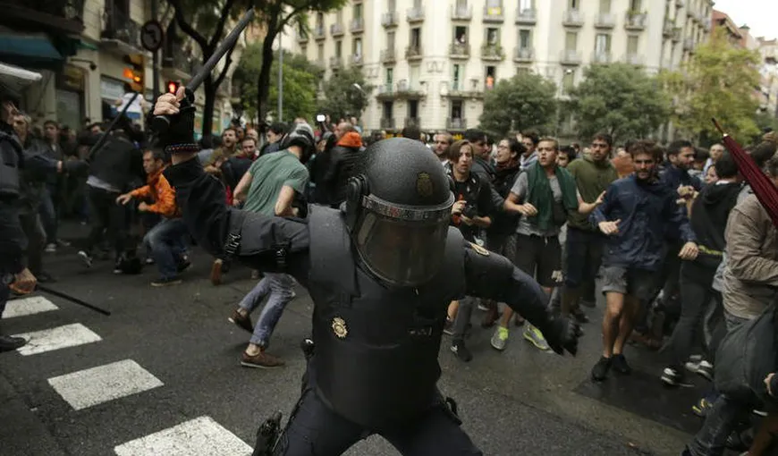 Guvernul Spaniei refuză ancheta cerută de Consiliul Europei cu privire la brutalitatea poliţiştilor în ziua referendumului în Catalonia