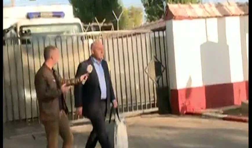 Dorin Cocoş a părăsit Penitenciarul Jilava după ce magistraţii au decis să fie eliberat condiţionat VIDEO
