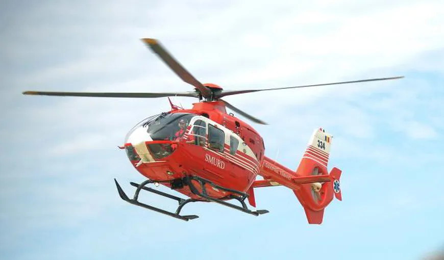 Copil de şase ani, lovit la cap de un cal, transportat la spital cu elicopterul SMURD