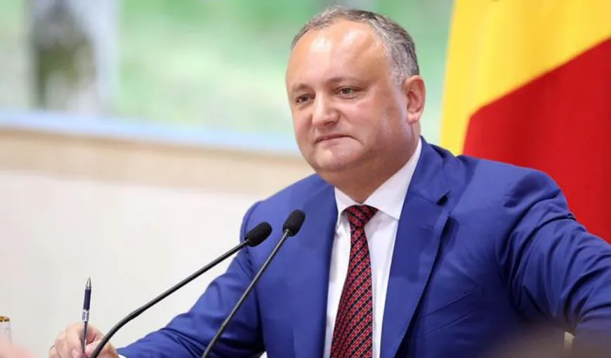 Alegerile parlamentare din Republica Moldova ar putea avea loc în 18 sau 25 noiembrie 2018, anunţă Dodon