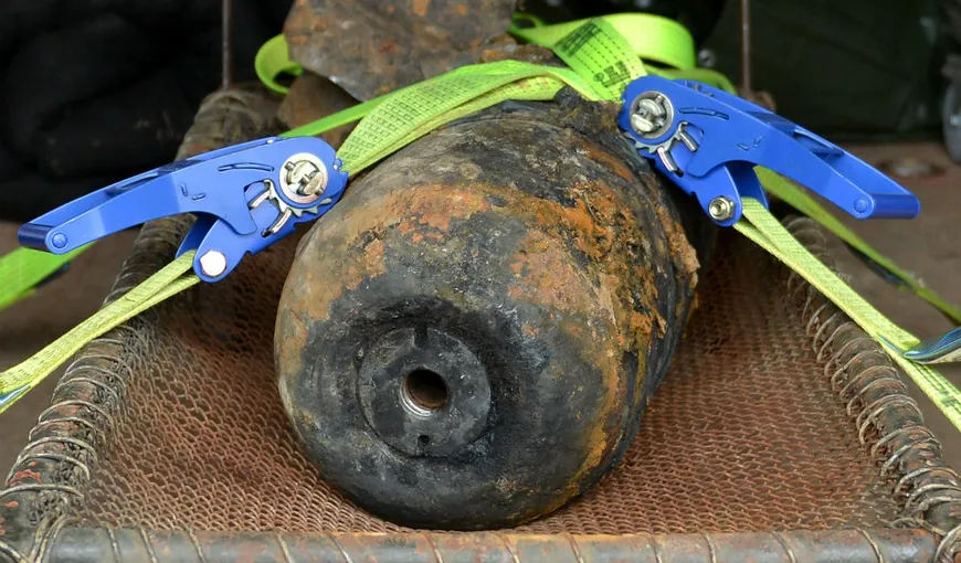 Bombe de aviaţie din Al Doilea Război Mondial, descoperite pe un şantier din Galaţi