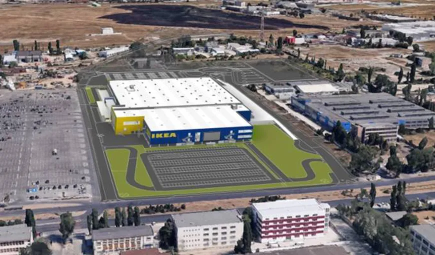 Ikea a obţinut autorizaţia de construire pentru al doilea magazin din Bucureşti. Cum va arăta