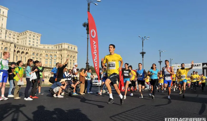 TRAFIC ÎNCHIS în Capitală. 36 km de străzi sunt blocaţi pentru Maratonul Internaţional Bucureşti