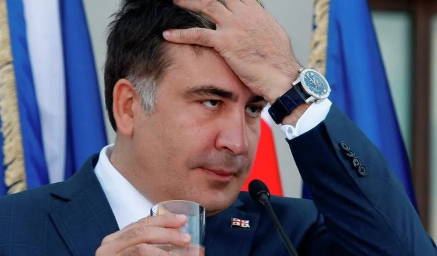 Ucraina a respins cererea de azil politic a fostului preşedinte georgian Mihail Saakaşvili