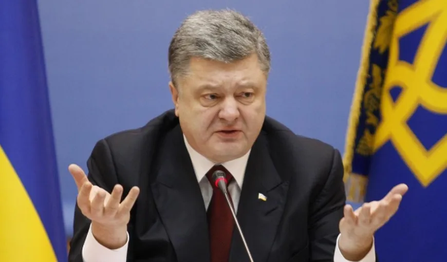 Petro Poroşenko nu vrea anexarea Crimeei  prin „compensaţii” financiare oferite de Rusia