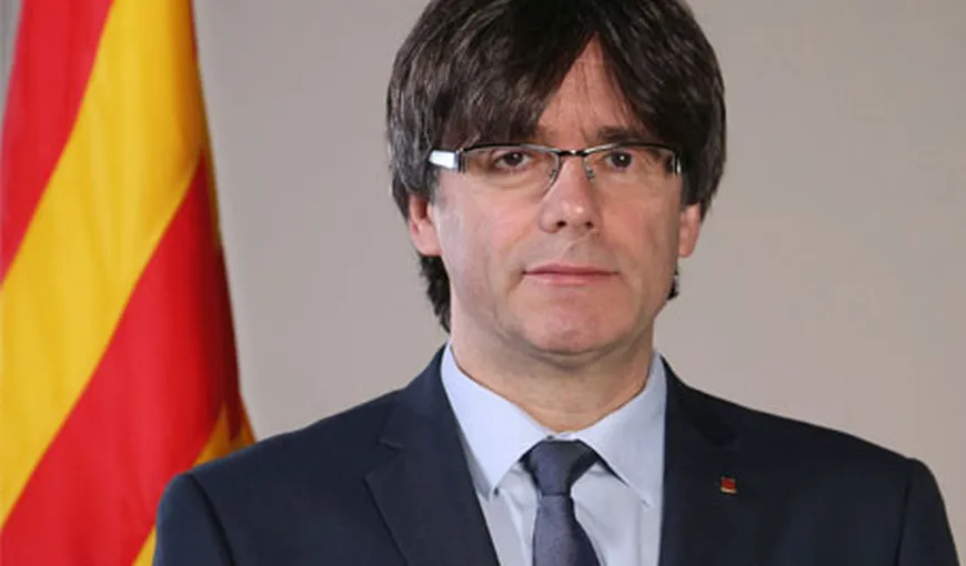 Preşedintele separatist catalan, Carles Puigdemont, refuză să vorbească în Senatul spaniol
