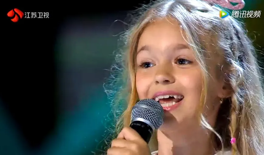 O româncă de şapte ani a impresionat China la un concurs de talente VIDEO