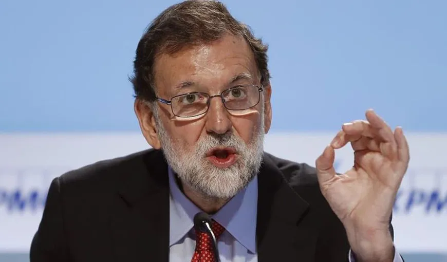 Premierul Spaniei ameninţă că va suspenda autonomia Cataloniei