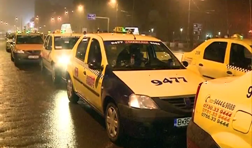 Un taximetrist beat a fugit de sub nasul poliţiştilor după accident