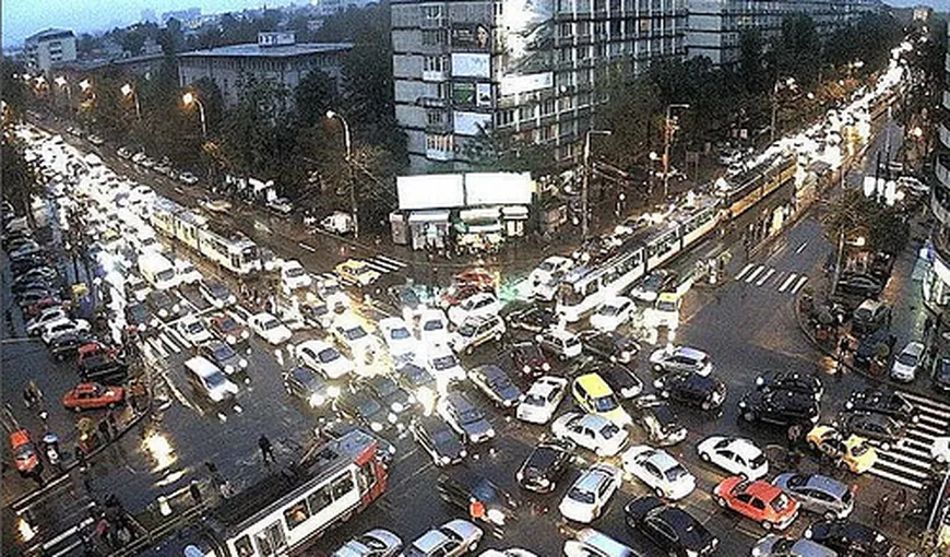 Traficul rutier, restricţionat miercuri în centrul Capitalei