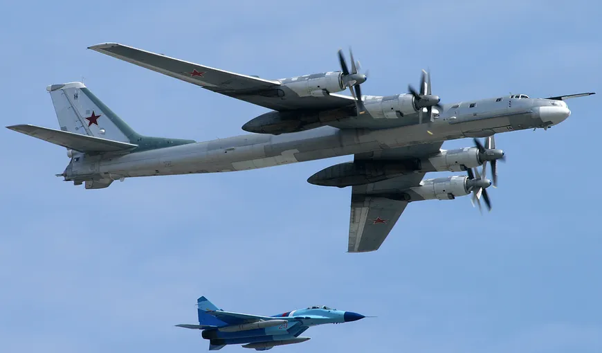 Bombardiere ruse au vizat un portavion american, în Marea Japoniei. Avioanele SUA le-au escortat