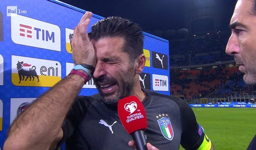 Buffon şi-a anunţat retragerea din naţionala Italiei. Finalul trist al unei cariere de legendă
