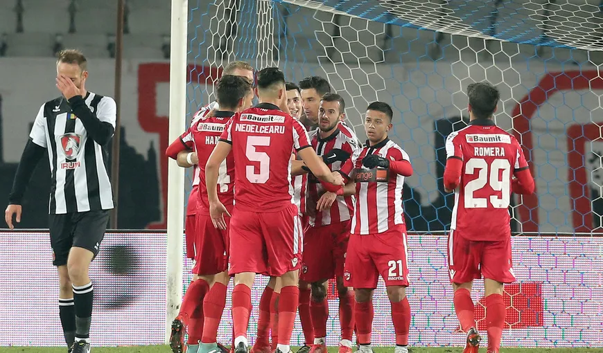 CUPA ROMÂNIEI Dinamo a trecut de „U” Cluj la loviturile de la 11 metri VIDEO