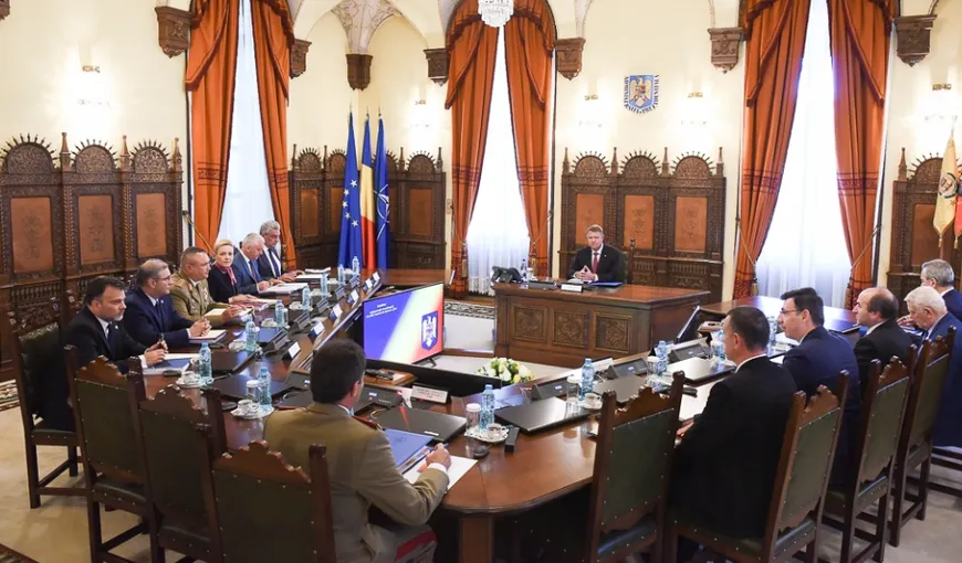 Preşedintele Klaus Iohannis convoacă şedinţa CSAT în 28 noiembrie