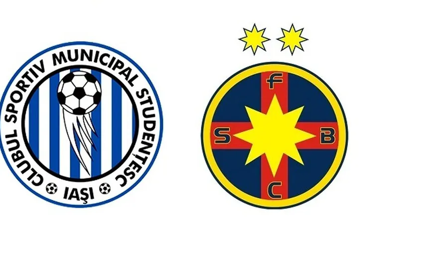 CSMS IAŞI – FCSB 1-0: Surpriză mare, CFR poate reveni pe primul loc în Liga 1
