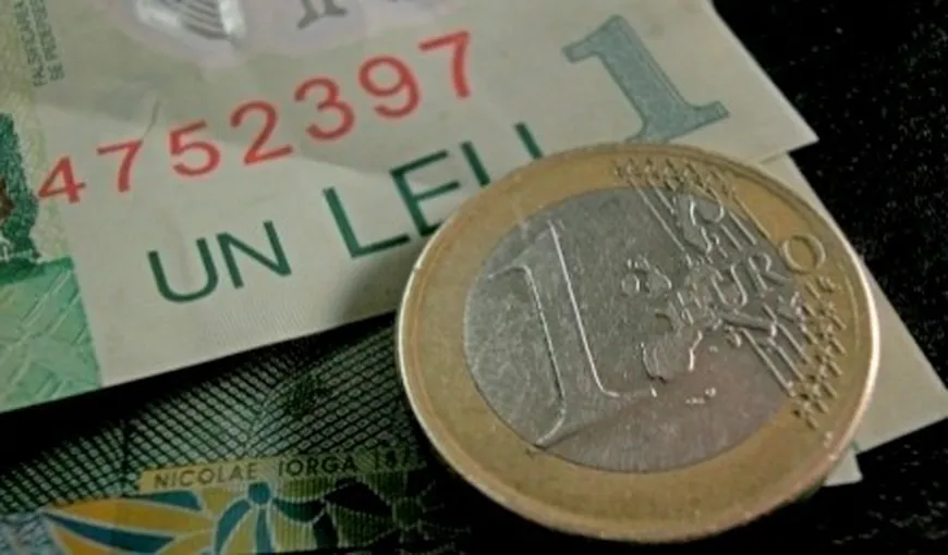 CURS VALUTAR 10 NOIEMBRIE: Euro a ajuns la 4,6390 lei