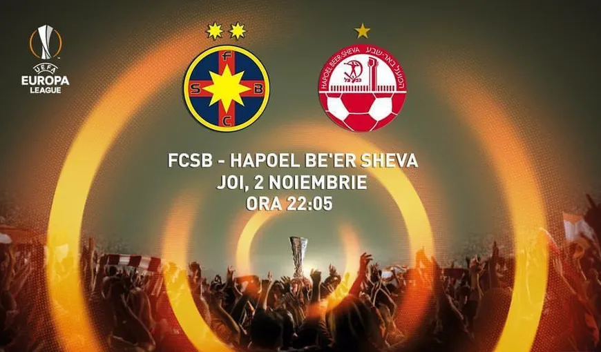 STEAUA-HAPOEL BEER SHEVA LIVE VIDEO PRO TV LIGA EUROPA. Steaua are nevoie de un punct pentru calificare