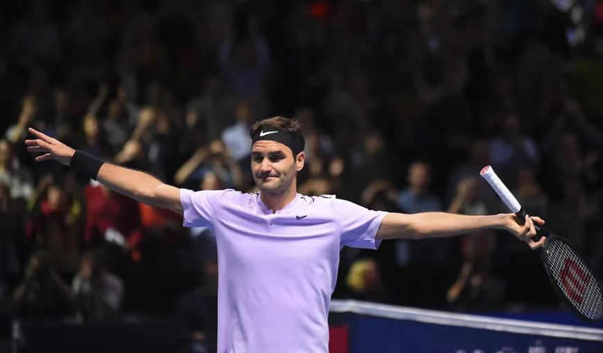 TURNEUL CAMPIONILOR 2017. Roger Federer s-a calificat în semifinale. Elveţianul se îndreaptă spre al şaptelea titlu