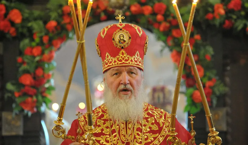 Patriarhul Kiril: Trebuie să fii orb să nu vezi că se apropie Apocalipsa