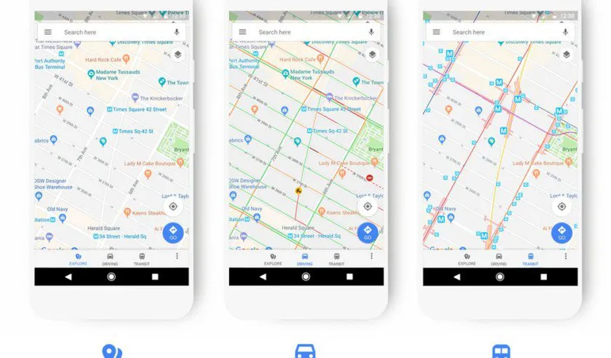 Google Maps adaugă noi culori şi icon-uri, pentru a-i ajuta pe utilizatori. Care sunt modificările esenţiale