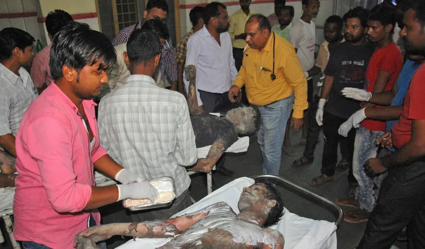 Explozie în India, la o centrală electrică: Cifra morţilor a ajuns la 26 de persoane