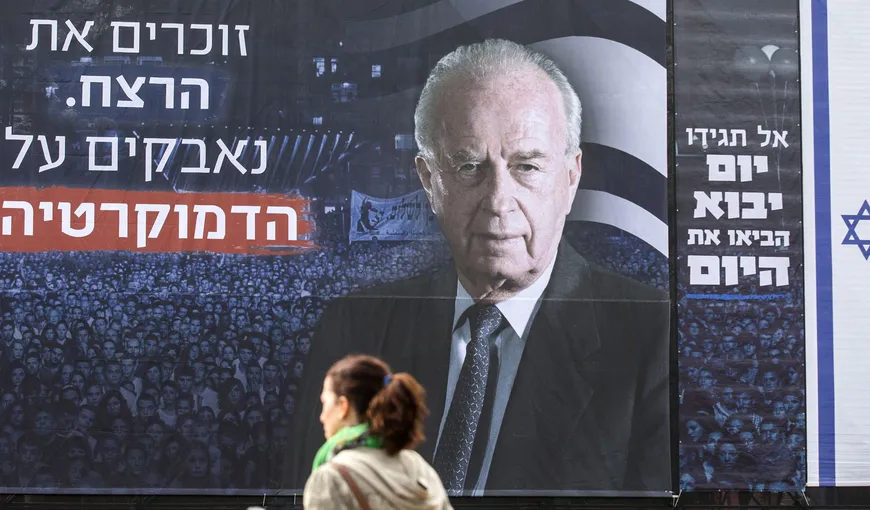 Israelienii au comemorat asasinarea lui Yitzhak Rabin