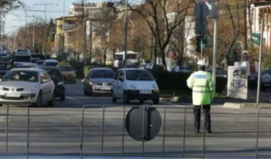 Trafic restricţionat în Capitală, pentru meciul de fotbal România-Olanda
