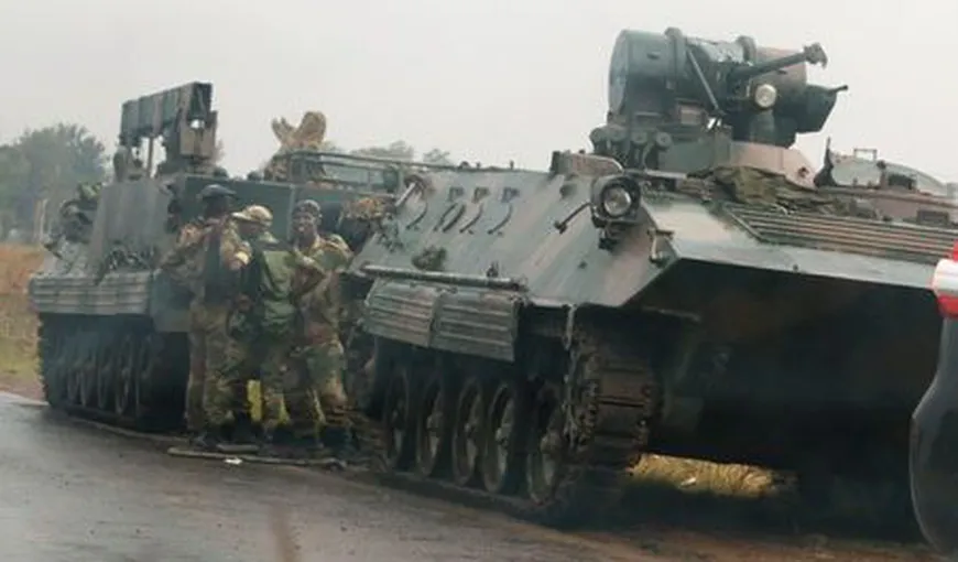 Situaţie alarmantă, stare de război: Convoi de tancuri spre capitală