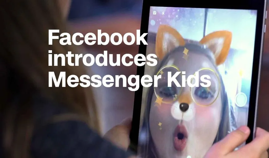 Facebook a lansat o aplicaţie de mesagerie pentru copii, Messenger Kids